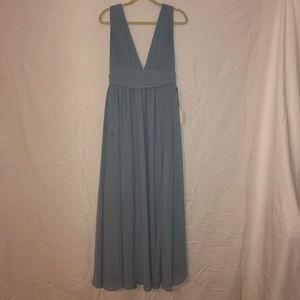 Lulu’s “Heavenly Hues Light Blue Maxi Dress”